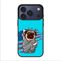 Independence Day Pug iPhone 17 Pro / 17 Pro Max Case