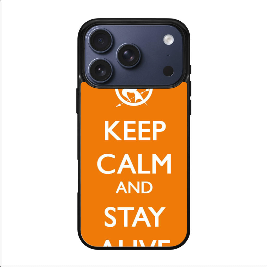 Keep Calm and Stay Alive iPhone 17 Pro / 17 Pro Max Case