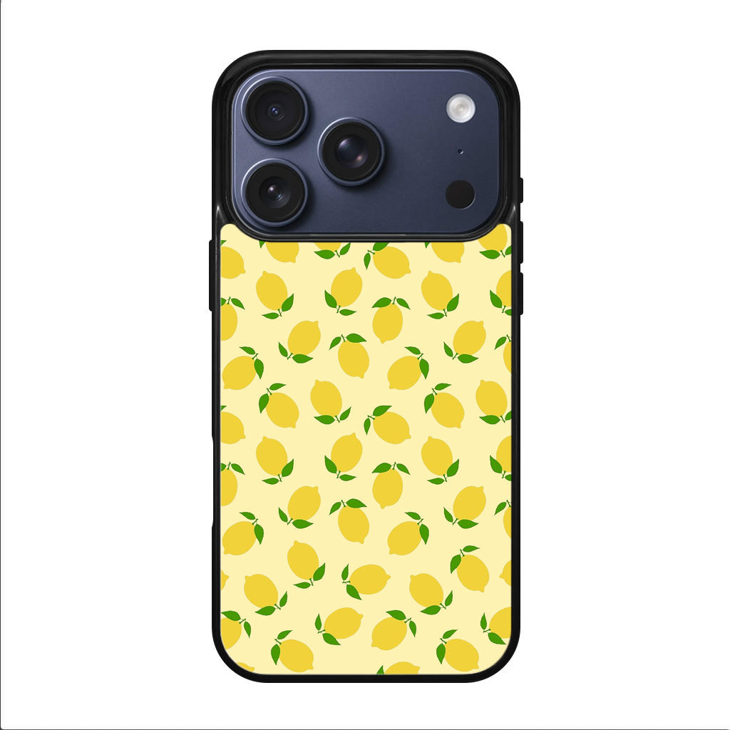 Lemons Fruit Pattern iPhone 17 Pro / 17 Pro Max Case
