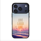Love Laugh Live iPhone 17 Pro / 17 Pro Max Case