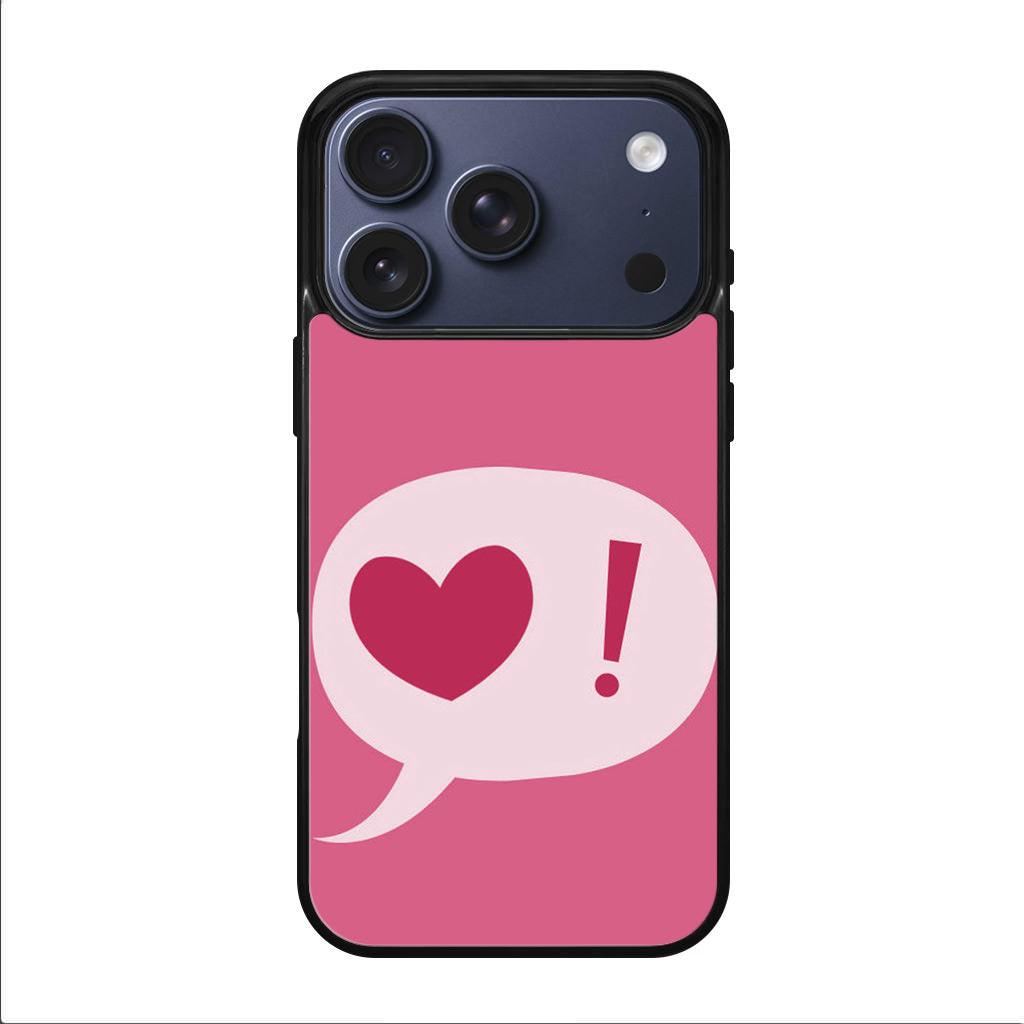 Love Pink iPhone 17 Pro / 17 Pro Max Case