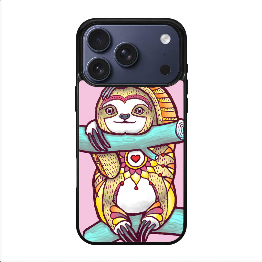 Mandala Sloth iPhone 17 Pro / 17 Pro Max Case