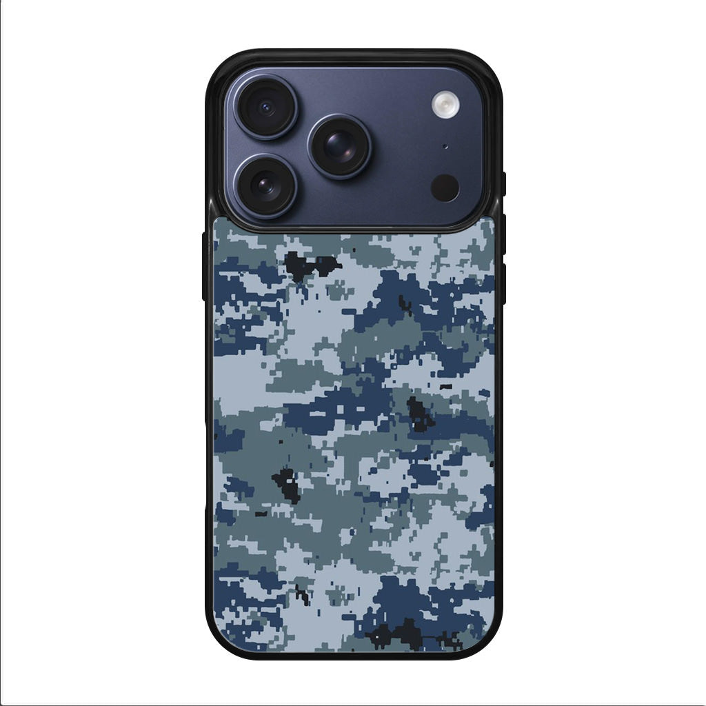 Navy Camo iPhone 17 Pro / 17 Pro Max Case