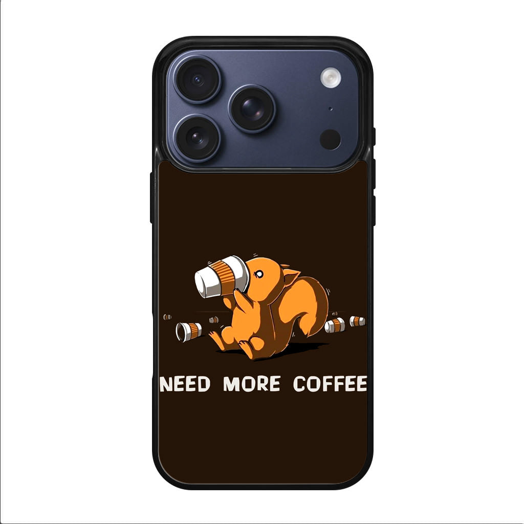 Need More Coffee Programmer Story iPhone 17 Pro / 17 Pro Max Case