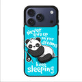 Panda Keep Sleeping iPhone 17 Pro / 17 Pro Max Case