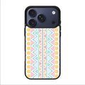Peach Aztec Pattern iPhone 17 Pro / 17 Pro Max Case