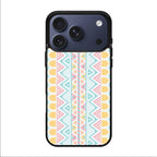 Peach Aztec Pattern iPhone 17 Pro / 17 Pro Max Case