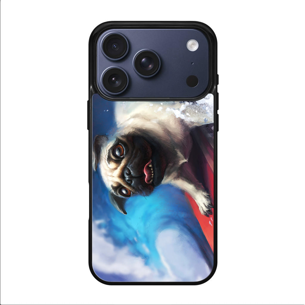Pug Surfers iPhone 17 Pro / 17 Pro Max Case