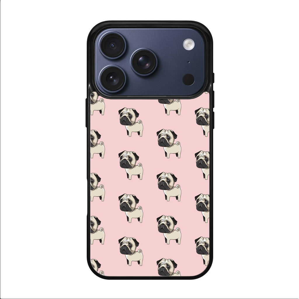 Pugs Pattern iPhone 17 Pro / 17 Pro Max Case