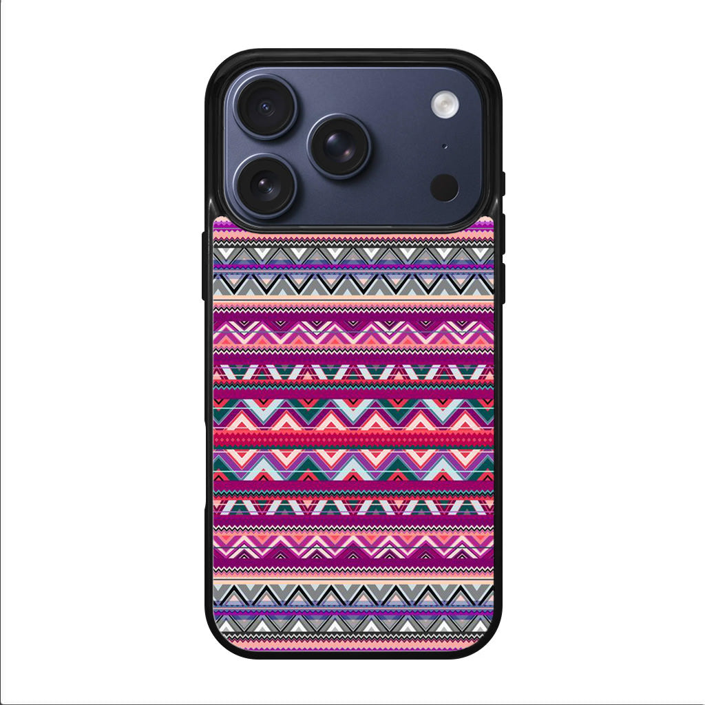 Purple Aztec Art iPhone 17 Pro / 17 Pro Max Case