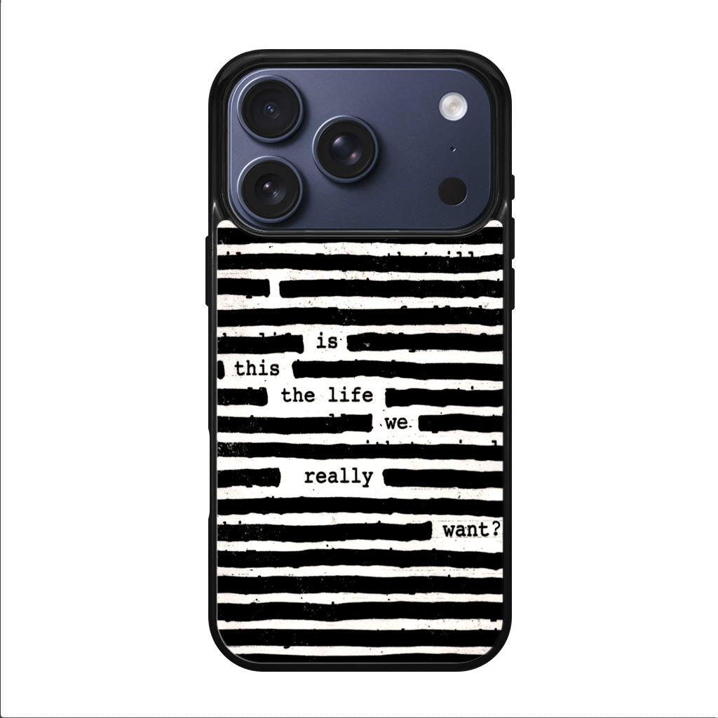 Roger Waters Is This the Life We Really Want iPhone 17 Pro / 17 Pro Max Case
