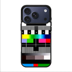 Scheme Pause TV Colorful Mesh iPhone 17 Pro / 17 Pro Max Case
