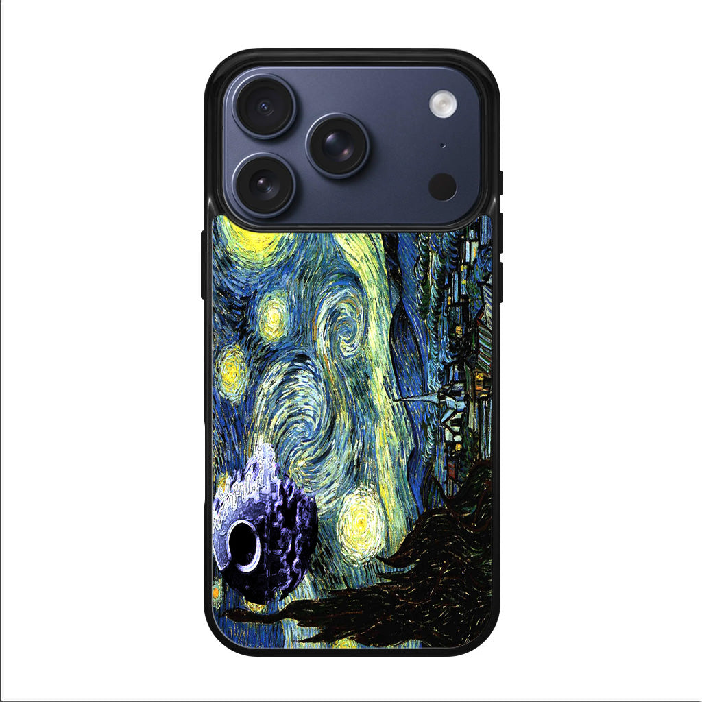 Skellington on a Starry Night iPhone 17 Pro / 17 Pro Max Case