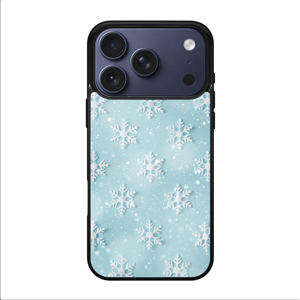 Snowflakes Pattern iPhone 17 Pro / 17 Pro Max Case