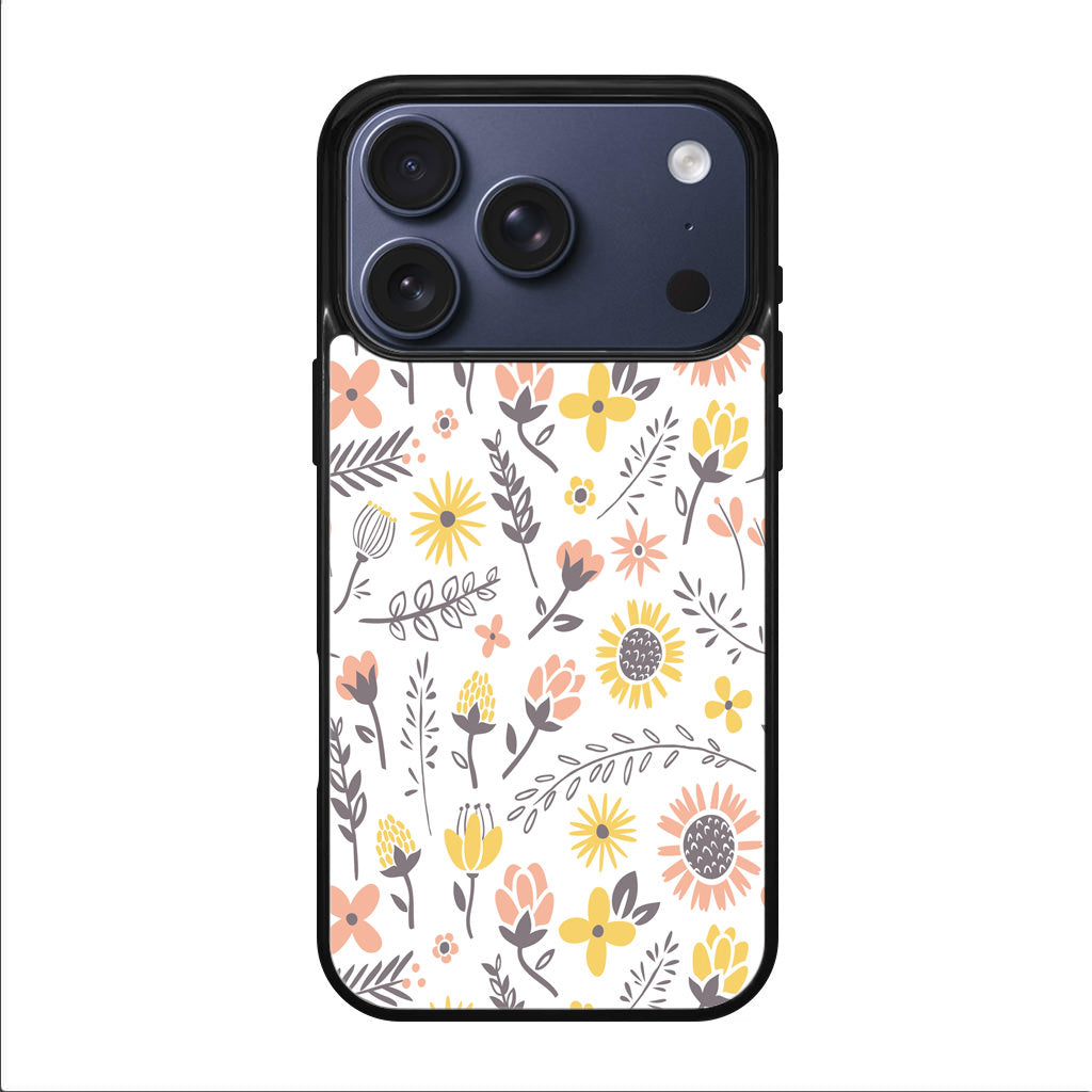 Spring Things Pattern iPhone 17 Pro / 17 Pro Max Case