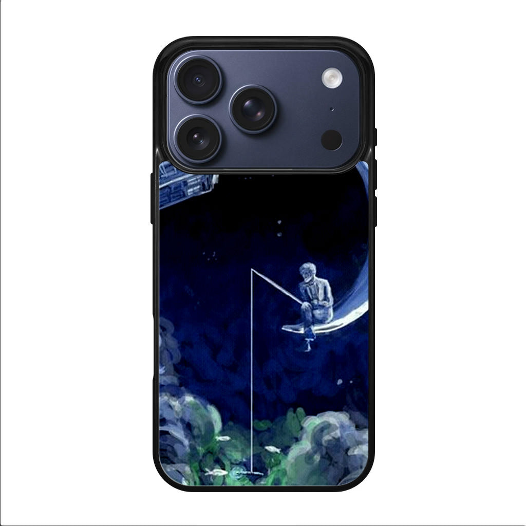 Tardis Walking To The Moon iPhone 17 Pro / 17 Pro Max Case