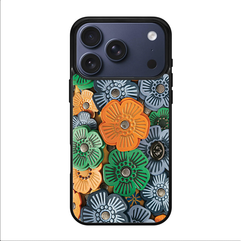 Tea Rose Applique iPhone 17 Pro / 17 Pro Max Case