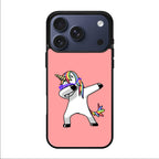 Unicorn Dabbing Pink iPhone 17 Pro / 17 Pro Max Case