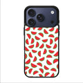 Watermelon Fruit Pattern White iPhone 17 Pro / 17 Pro Max Case