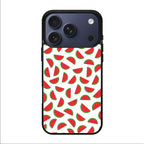 Watermelon Fruit Pattern White iPhone 17 Pro / 17 Pro Max Case