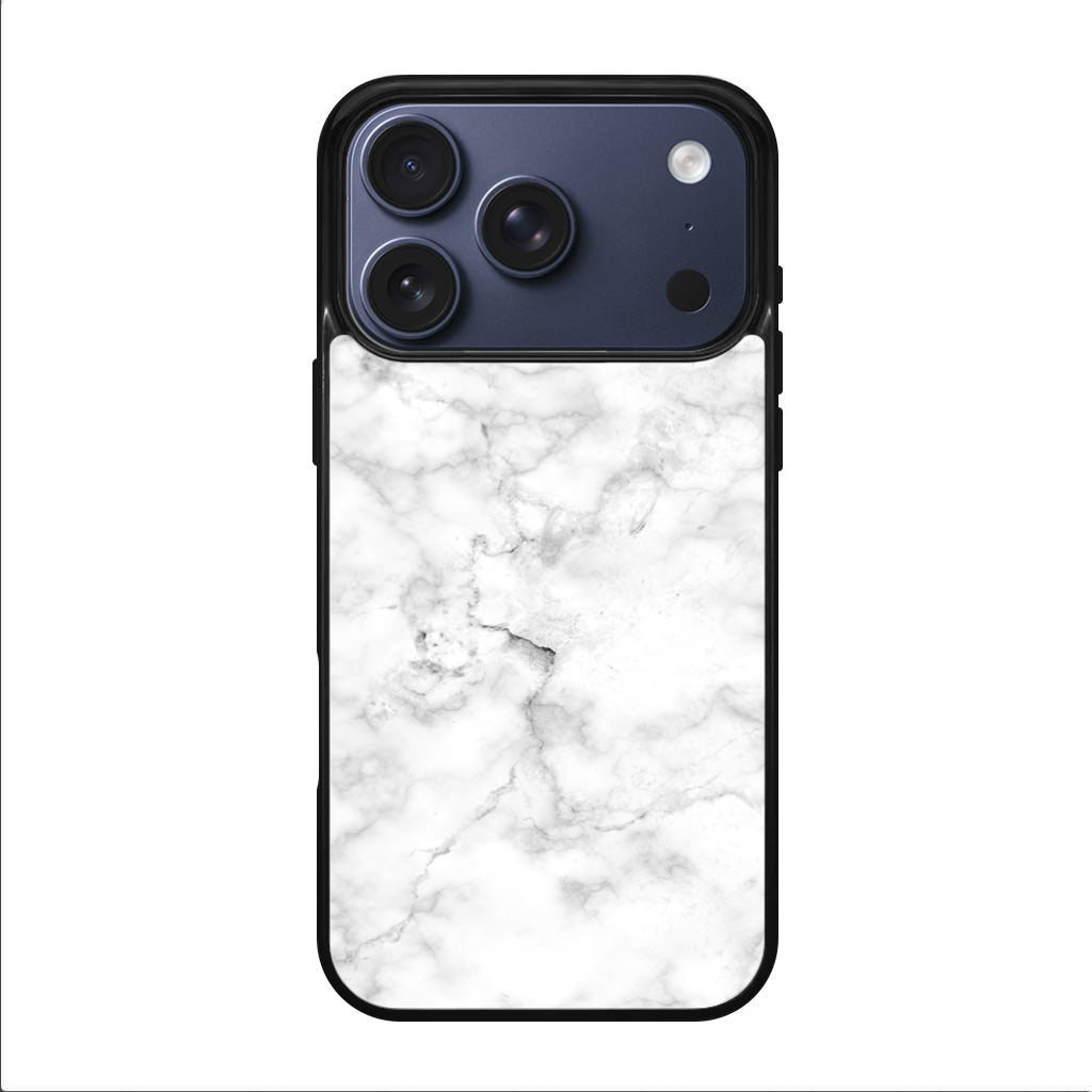 White Marble iPhone 17 Pro / 17 Pro Max Case