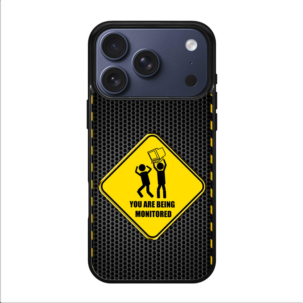 You Are Being Monitored iPhone 17 Pro / 17 Pro Max Case