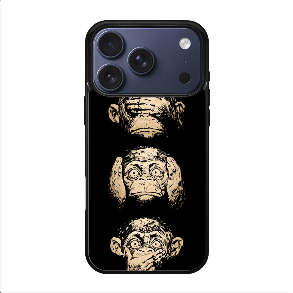 3 Wise Monkey iPhone 17 Pro / 17 Pro Max Case