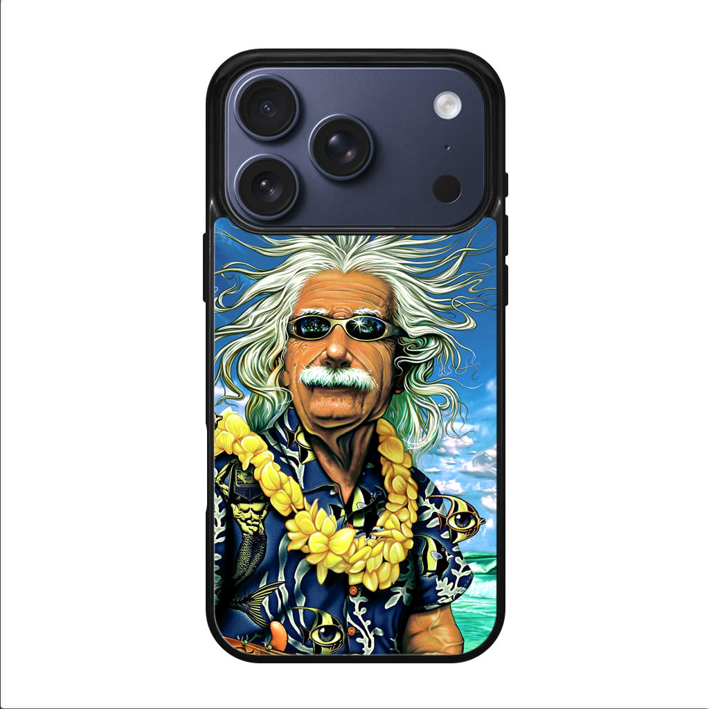 Albert Enstein On Vacation iPhone 17 Pro / 17 Pro Max Case