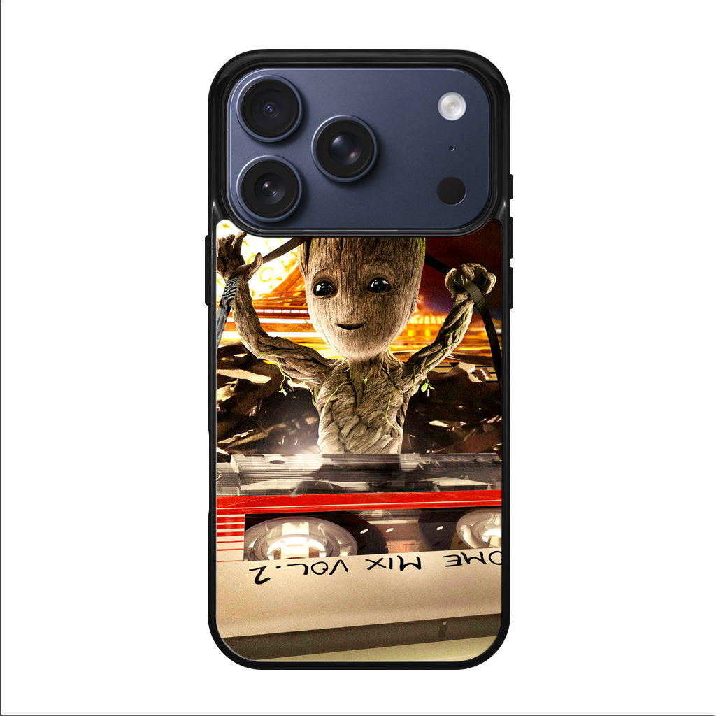Baby Groot Mix Vol 2 iPhone 17 Pro / 17 Pro Max Case