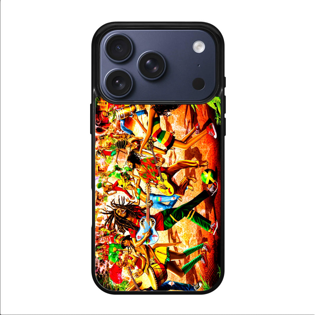 Bob Marley Reggae iPhone 17 Pro / 17 Pro Max Case