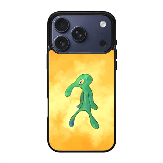 Bold and Brash Squidward Painting iPhone 17 Pro / 17 Pro Max Case