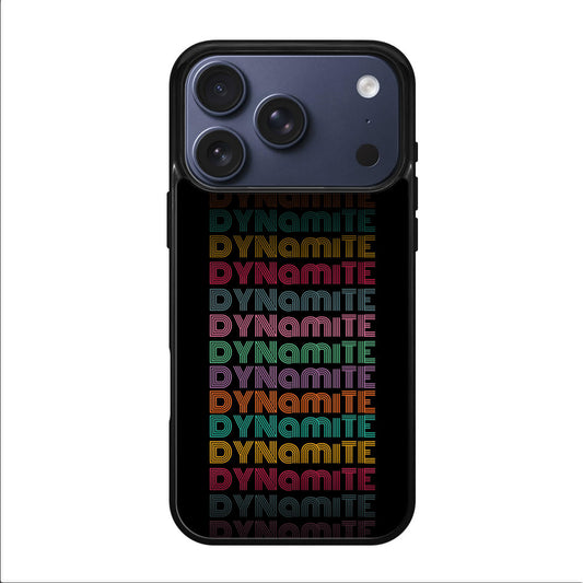 BTS Dynamite iPhone 17 Pro / 17 Pro Max Case