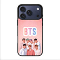 BTS Member in Pink iPhone 17 Pro / 17 Pro Max Case
