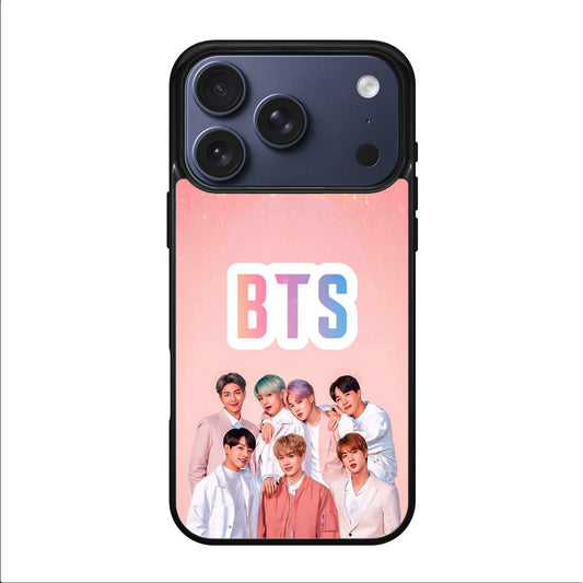 BTS Member in Pink iPhone 17 Pro / 17 Pro Max Case