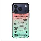 BTS Members Name iPhone 17 Pro / 17 Pro Max Case