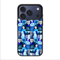 BTS Suga Blue Aesthetic Collage iPhone 17 Pro / 17 Pro Max Case