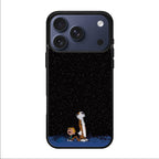 Calvin and Hobbes Space iPhone 17 Pro / 17 Pro Max Case