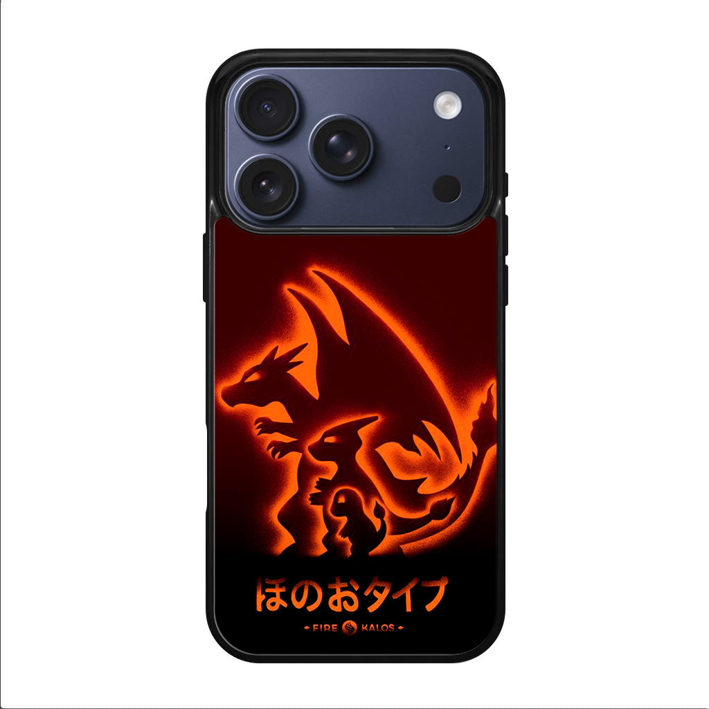 Charmander Charizard iPhone 17 Pro / 17 Pro Max Case