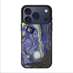 Dr Who Tardis In Van Gogh Starry Night iPhone 17 Pro / 17 Pro Max Case