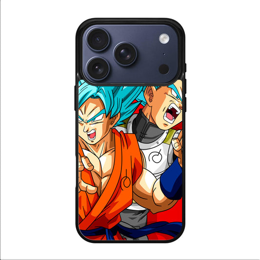 Dragon Ball Super SSGSS Goku And Vegeta iPhone 17 Pro / 17 Pro Max Case
