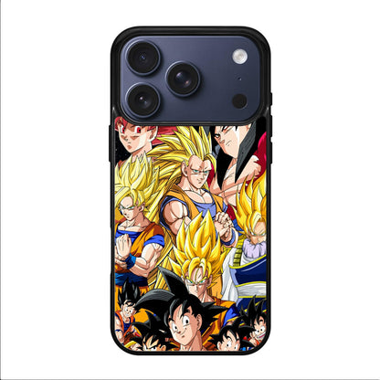 Dragon Ball Z Son Goku Transformation iPhone 17 Pro / 17 Pro Max Case