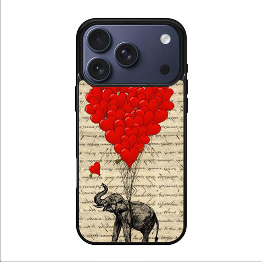 Elephant And Heart iPhone 17 Pro / 17 Pro Max Case