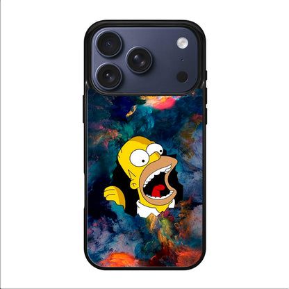 Homer Behind The Black Hole iPhone 17 Pro / 17 Pro Max Case