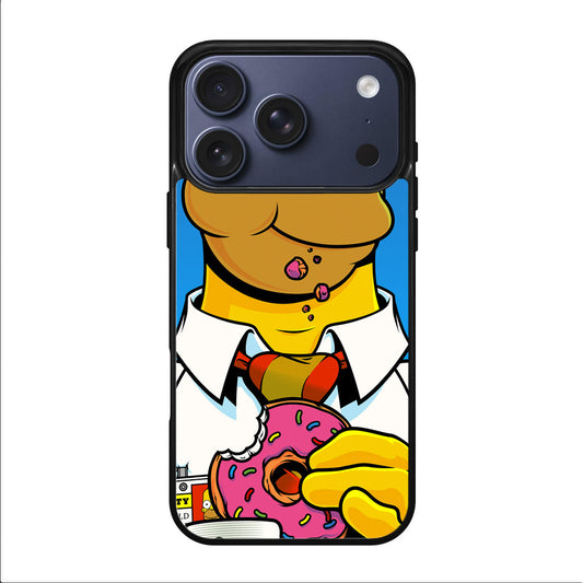 Homer Eats Donut iPhone 17 Pro / 17 Pro Max Case