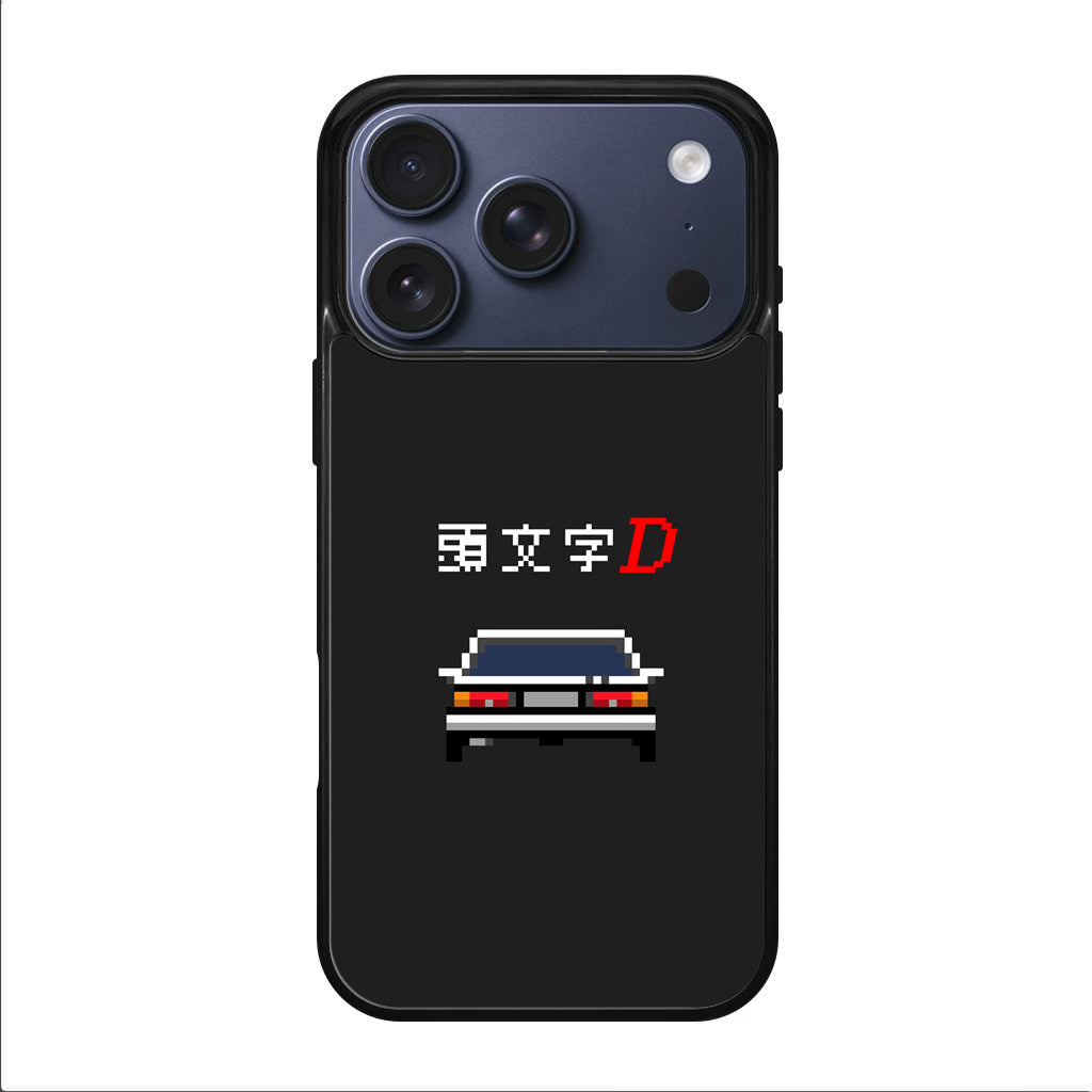 Initial D Pixel Art iPhone 17 Pro / 17 Pro Max Case
