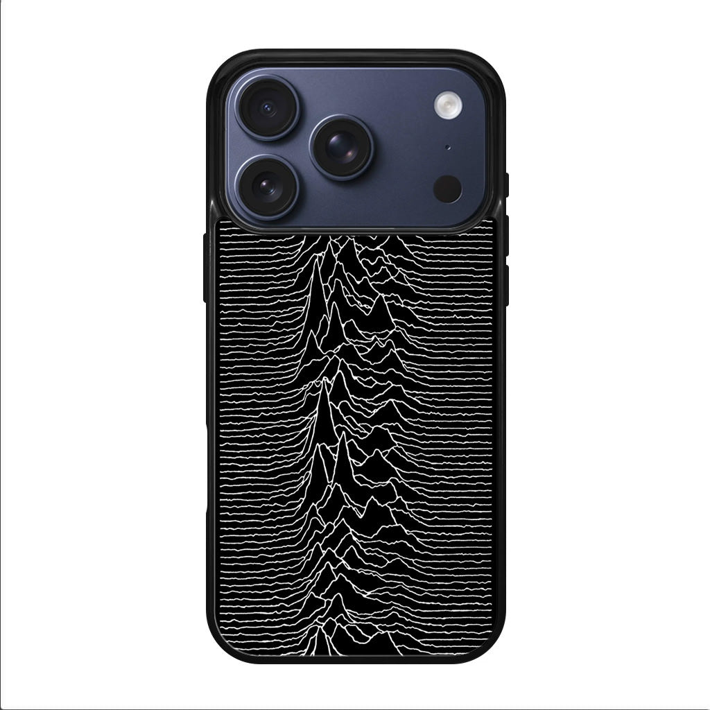 Joy Division Unknown Pleasures iPhone 17 Pro / 17 Pro Max Case
