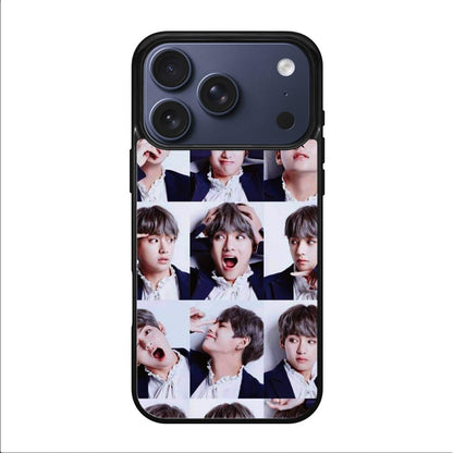 Kim Tae-hyung Collage iPhone 17 Pro / 17 Pro Max Case