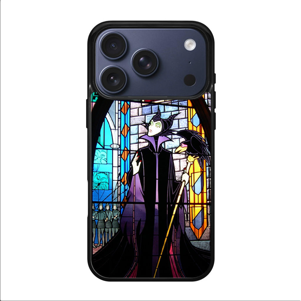 Maleficent Sleeping Beauty Glass Art iPhone 17 Pro / 17 Pro Max Case