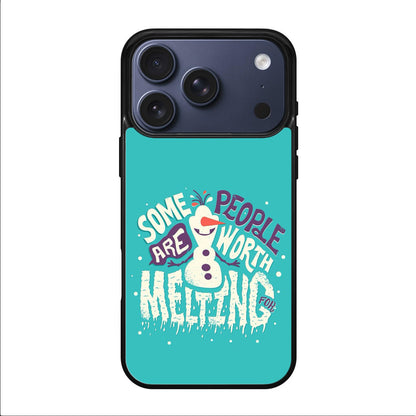 Olaf Frozen Is Melting iPhone 17 Pro / 17 Pro Max Case