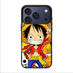 One Piece Cute Luffy iPhone 17 Pro / 17 Pro Max Case
